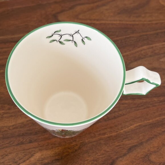 Spode Christmas Tree Star Handle Mug England Vintage 2003 Hard-to-Find S3324-A3 - Picture 9 of 11